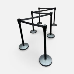 Personenleitsystem Absperrpfosten Absperrung