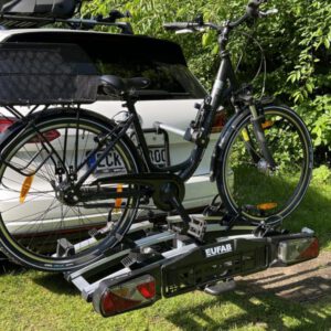 EUFAB Premium 3 Fahrradträger für die Montage auf der Anhängerkupplung
