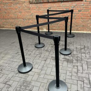 Personenleitsystem Absperrpfosten Absperrung