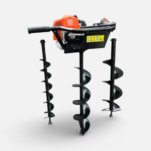 Erdlochbohrer mit Benzinmotor